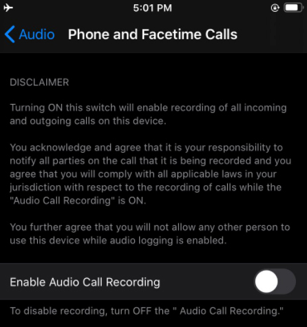 Tính năng ghi âm cuộc gọi được tích hợp sẵn trên iOS 14. Ảnh: Fudge