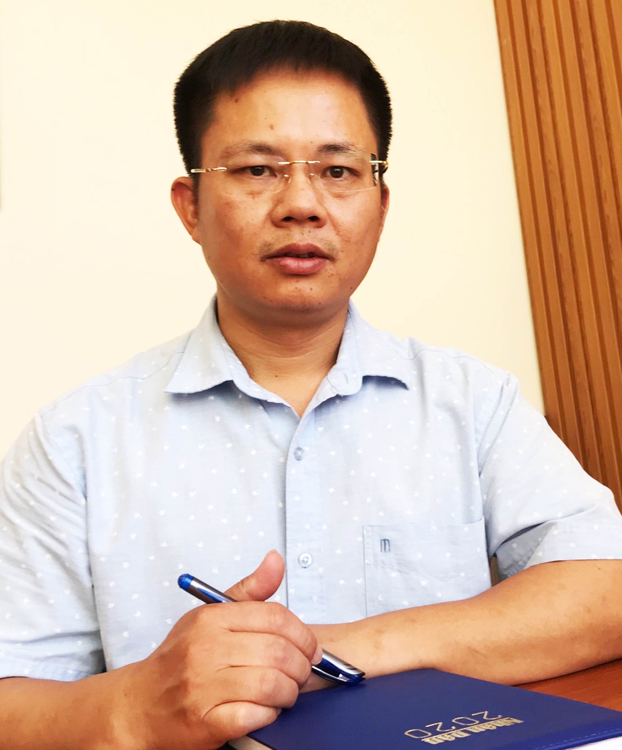 Nhà báo Đỗ Ngọc Hà, Phó Chủ tịch thường trực Hội Nhà báo tỉnh Quảng Ninh.