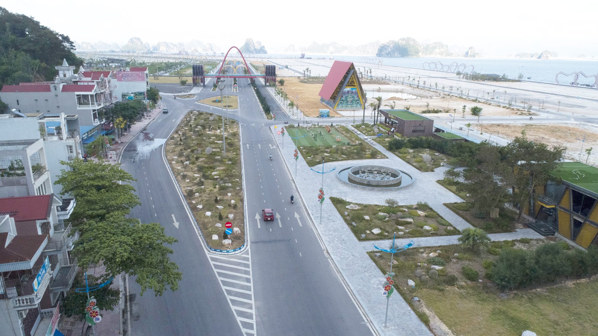 Dự án khu đô thị mới Phương Đông tại xã Đông Xá, điểm nhấn cho đô thị của huyện Vân Đồn.