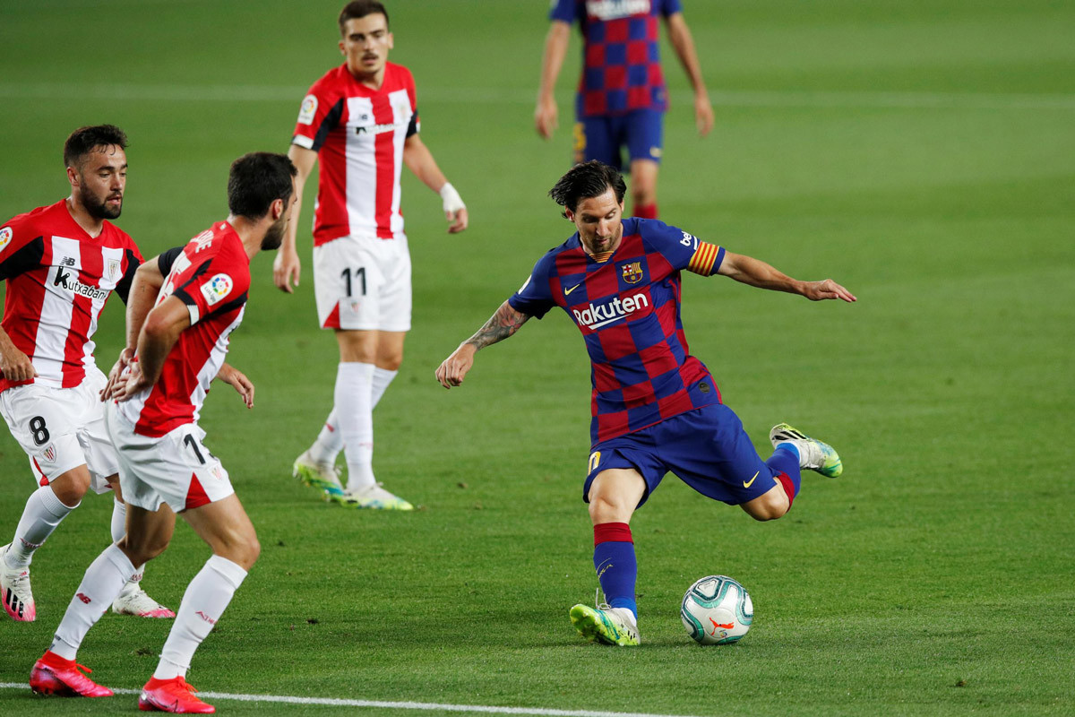 Barca vượt qua rào cản Bilbao ở thời điểm Messi chuẩn bị đón sinh nhật 33