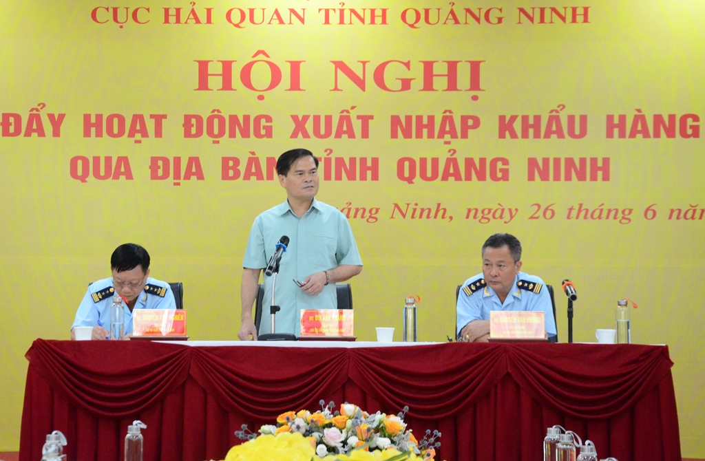 Đồng chí Bùi Văn Khắng, Phó Chủ tịch UBND tỉnh phát biểu chỉ đạo tại cuộc họp