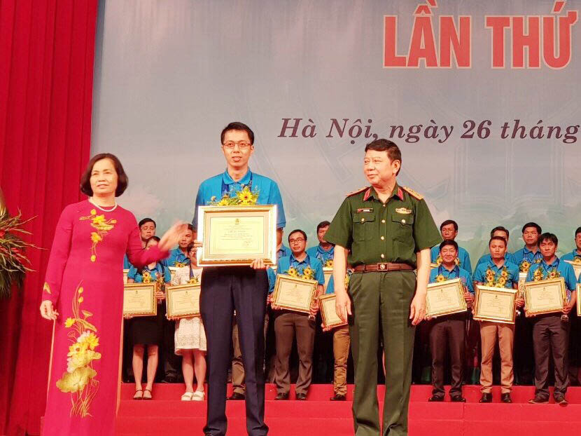 Nguyễn Bình Dương vinh dự được nhận giải thưởng Nguyễn Đức Cảnh.
