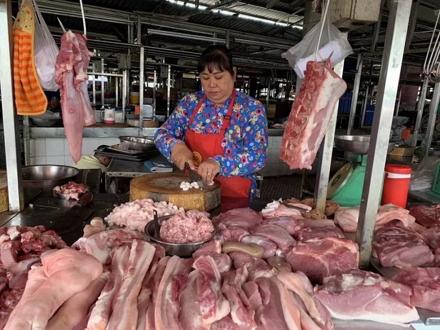 Giá thịt lợn ở mức cao là một trong những nguyên nhân khiến CPI tăng