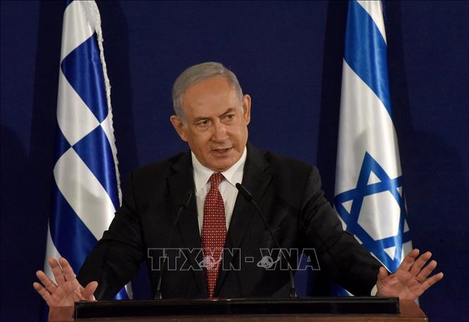 Thủ tướng Israel Benjamin Netanyahu phát biểu tại Jerusalem. Ảnh: AFP/TTXVN