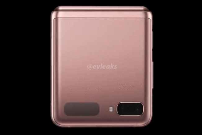Galaxy Z Flip 5G sở hữu thiết kế giống hệt với phiên bản tiền nhiệm (Ảnh: @evleaks)