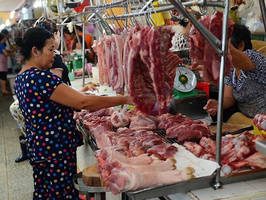 Giá thịt lợn sẽ ảnh hưởng lớn đến CPI cả năm 2020 (Ảnh minh họa)