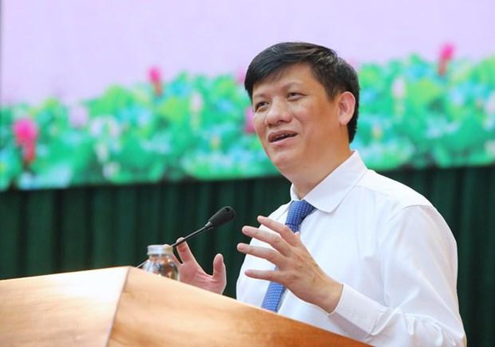 Tân Bí thư Ban cán sự đảng, quyền Bộ trưởng Bộ Y tế Nguyễn Thanh Long.