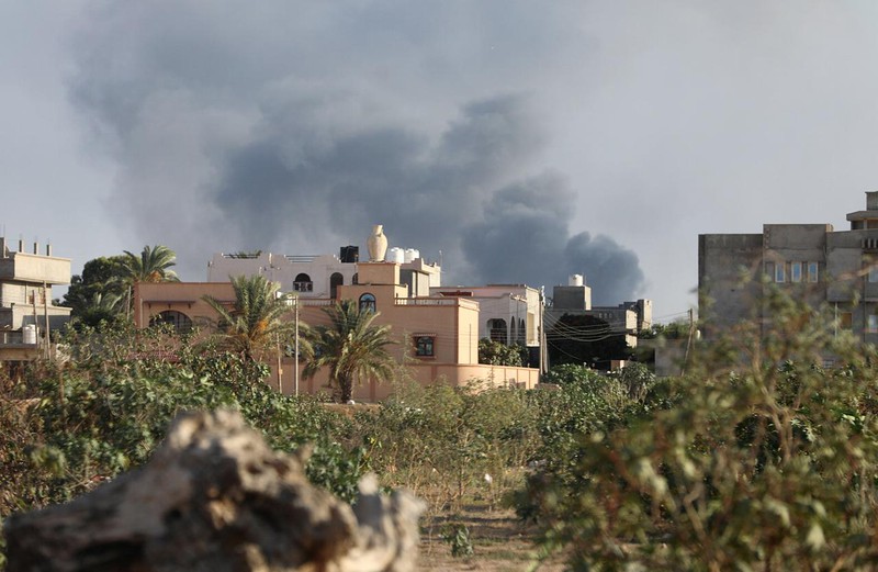 Chiến sự Libya bước sang ngã rẽ mới với sự can thiệp “chưa từng có” từ bên ngoài khi các bên liên quan đưa thêm quân và vũ khí quân sự tinh vi đến đây. Ảnh: Reuters