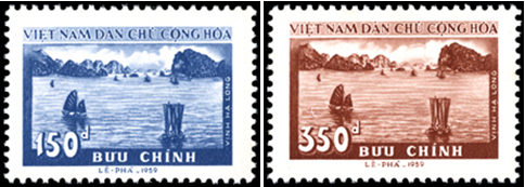 Hai mẫu tem