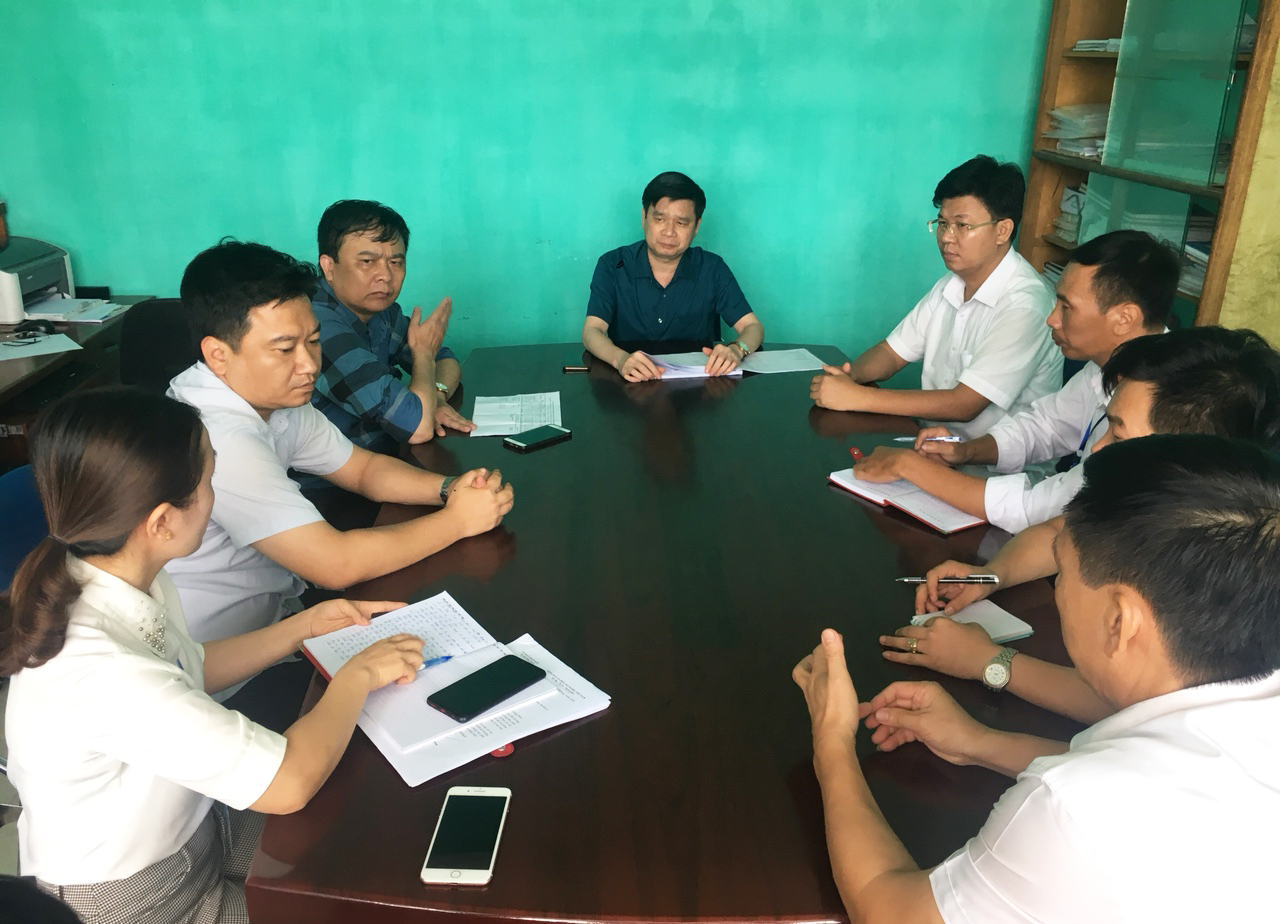 Ban chỉ đạo GPMB huyện Hải Hà họp bàn và triển khai các phương án thực hiện GPMB tại các xã có diện tích đất bị  