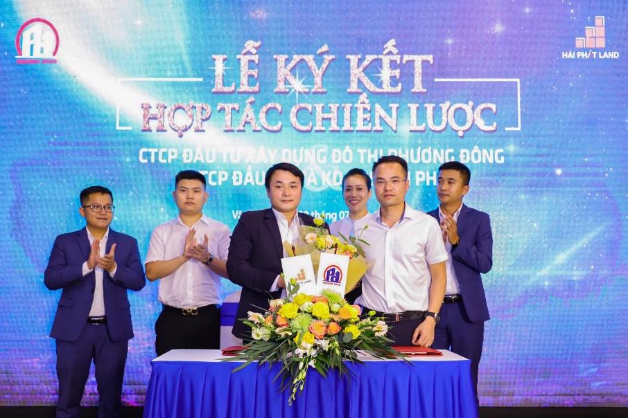 Hải Phát Land “phủ sóng” thị trường Vân Đồn bằng việc ký kết hợp tác chiến lược phát triển kinh doanh dự án KĐT Phương Đông.