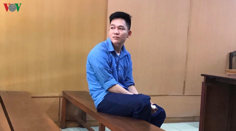  Bị cáo Phạm Thái Vinh tại tòa.