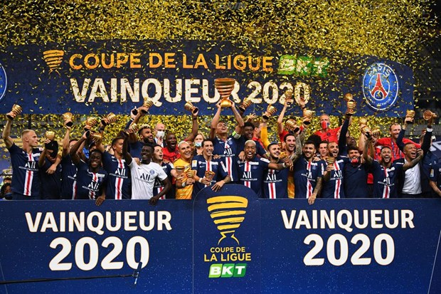 PSG giành Cúp Liên đoàn Pháp. (Nguồn: beinsports)