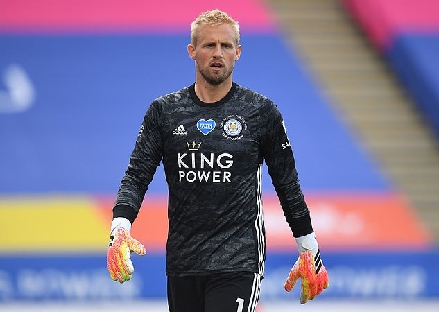 Kasper Schmeichel còn hợp đồng với Leicester đến hè 2023. Ảnh: BPI.