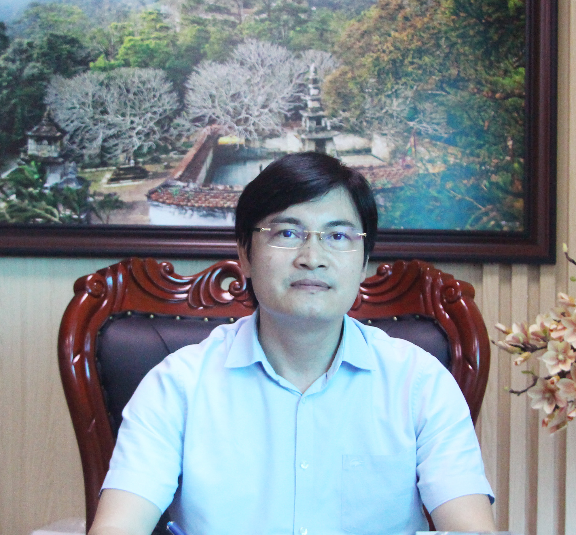 Đồng chí Nguyễn Trọng Diện, Giám đốc Sở Y tế.