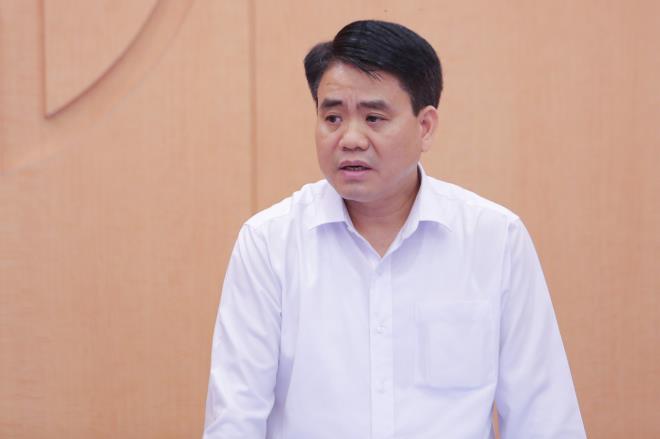 Ông Nguyễn Đức Chung bị tạm đình chỉ công tác.