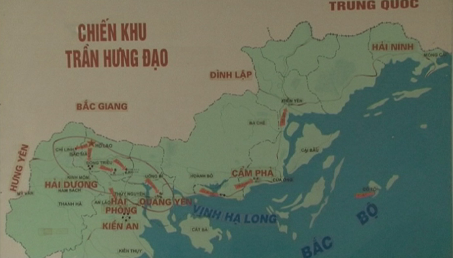Chiến khu Trần Hưng Đạo - địa danh đánh dấu sự ra đời lực lượng tiền thân của Công an tỉnh Quảng Ninh.