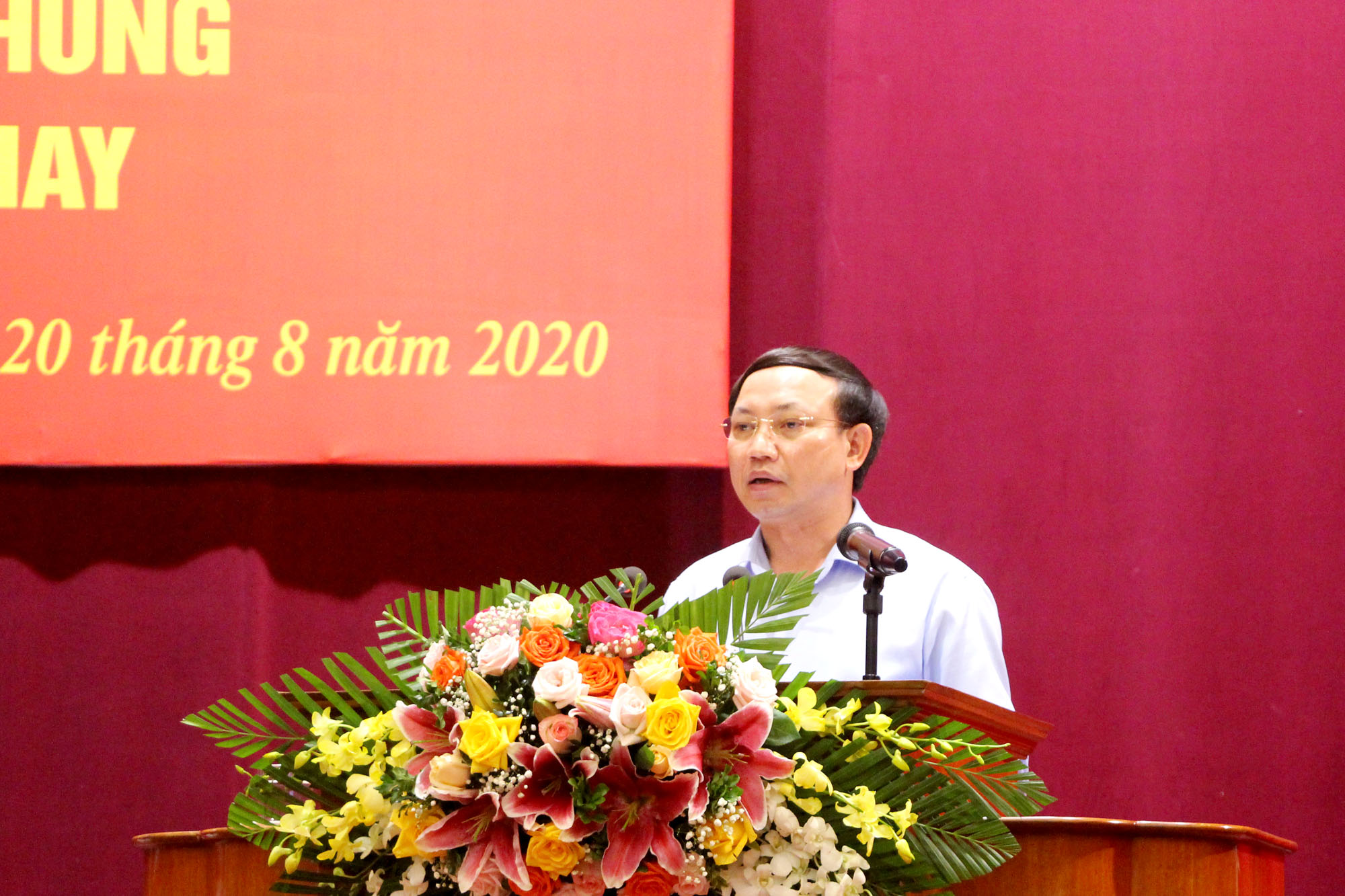Đồng chí Nguyễn Xuân Ký, Bí thư Tỉnh ủy, Chủ tịch HĐND tỉnh, kết luận hội nghị.