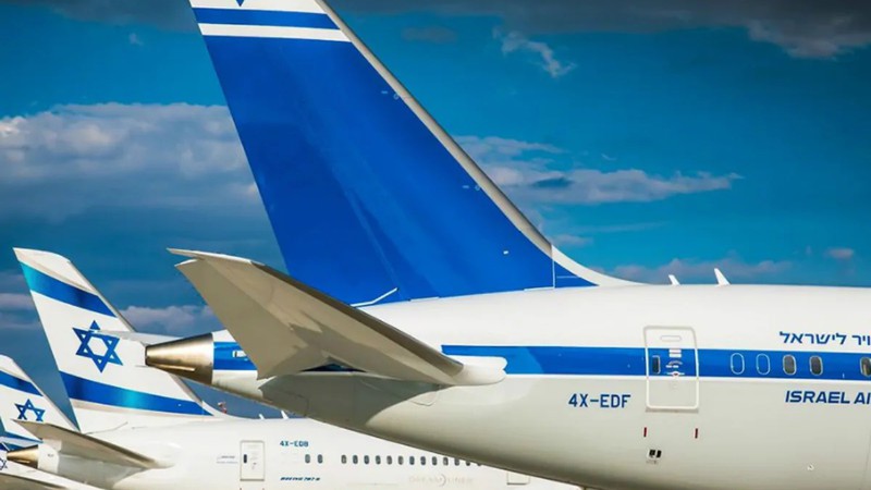 Chuyến bay thương mại lịch sử từ Israel tới UAE. (Ảnh minh họa: Reuters)