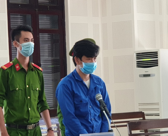 Bị cáo Huỳnh Ngọc Tân tại phiên tòa