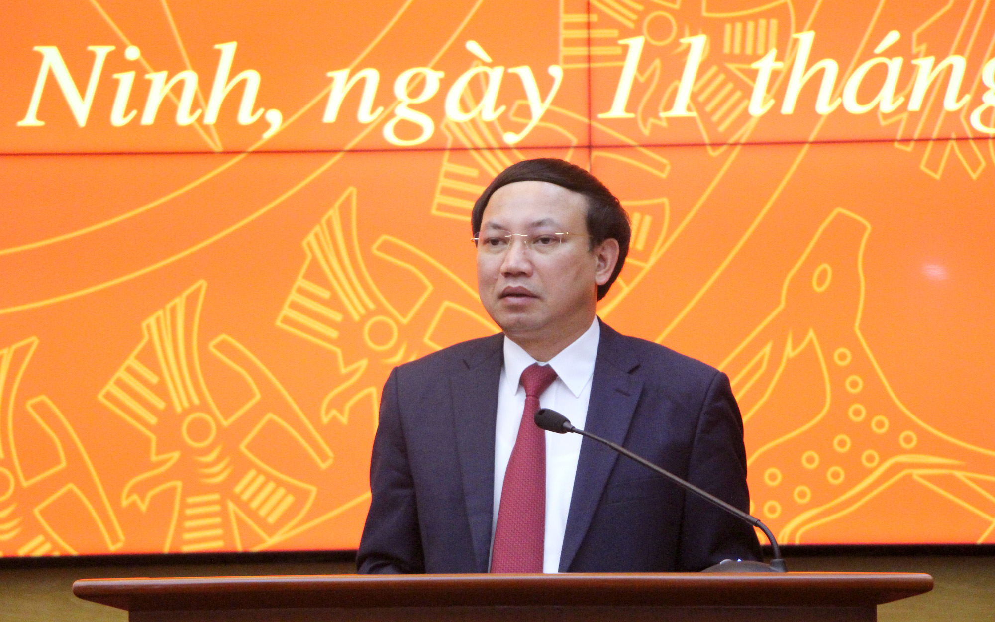Đồng chí Nguyễn Xuân Ký, Bí thư Tỉnh ủy, Chủ tịch HĐND tỉnh, kết luận hội nghị,