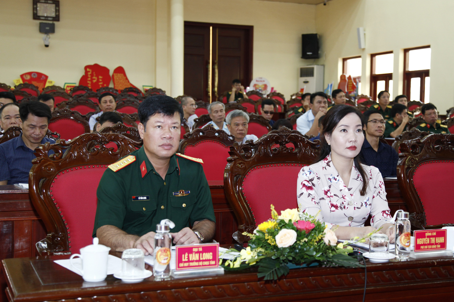 Đồng chí Nguyễn Thị Hạnh, Phó Chủ tịch UBND tỉnh, dự hội nghị trực tuyến tập huấn toàn quốc Luật Cảnh sát biển Việt Nam tại điểm cầu Quảng Ninh.