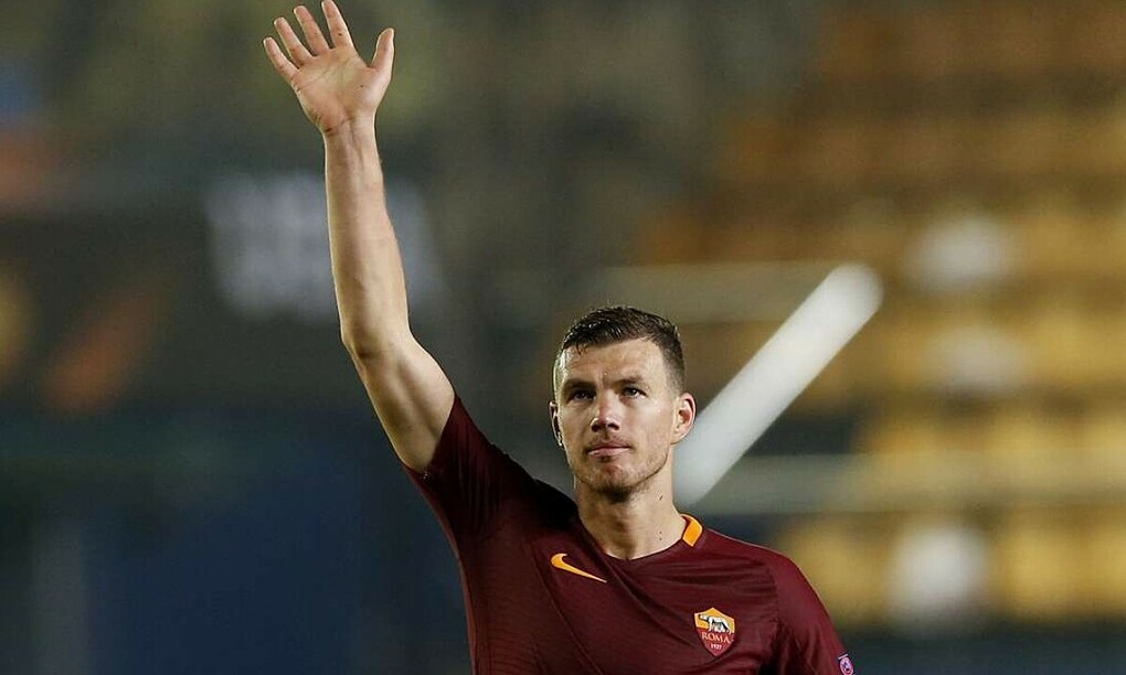 Dzeko chia tay Roma sau năm mùa giải gắn bó. Ảnh: Reuters