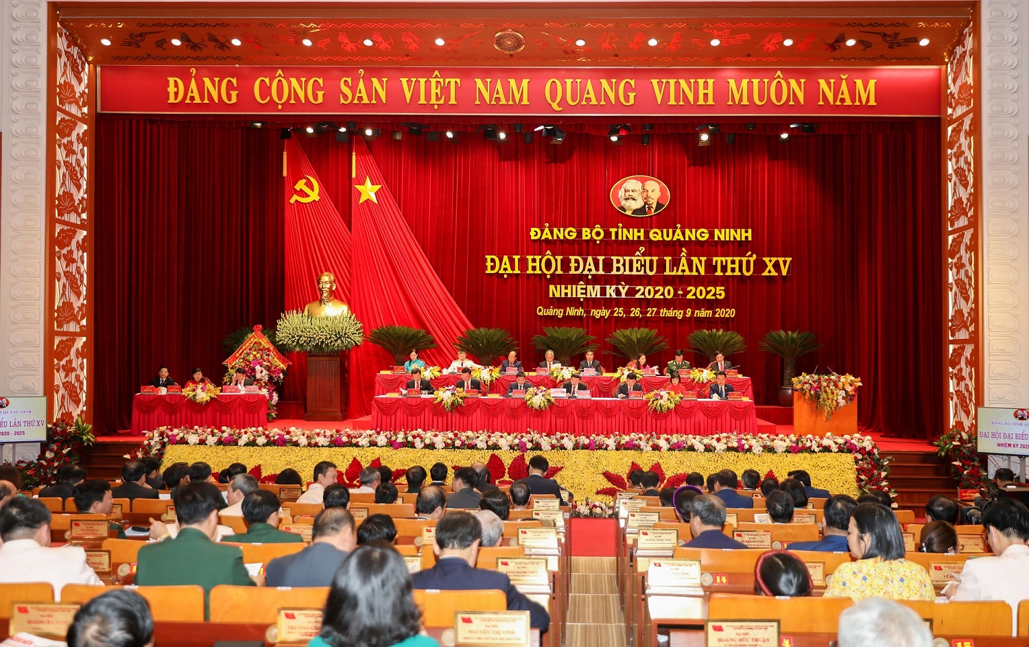 Danh sách Ban Chấp hành Đảng bộ tỉnh Quảng Ninh khóa XV, nhiệm kỳ 2020-2025