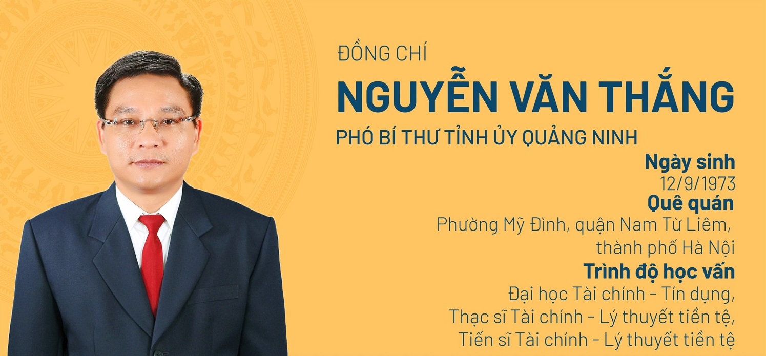 Quá trình công tác của đồng chí Nguyễn Văn Thắng, Phó Bí thư Tỉnh uỷ khoá XV