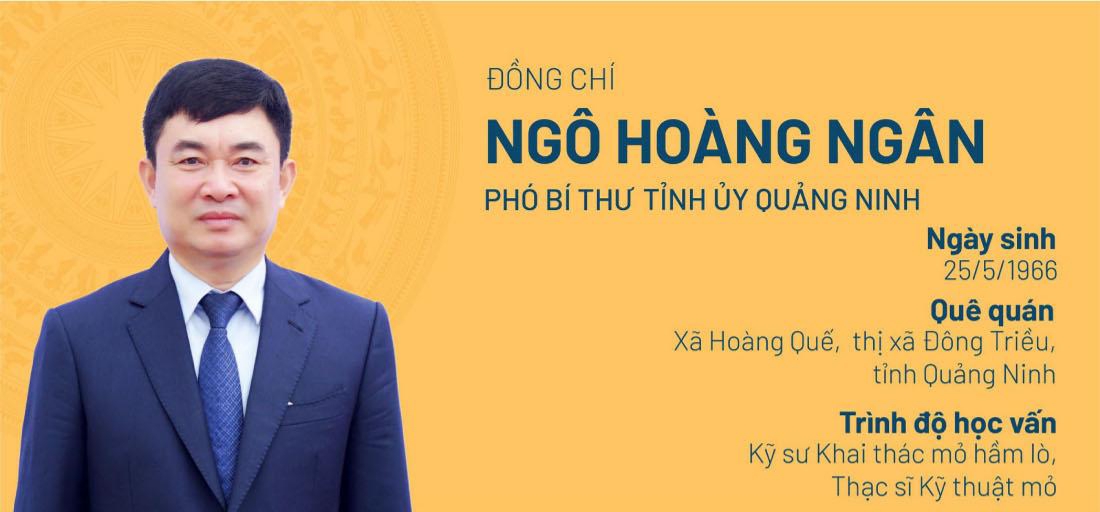 Quá trình công tác của đồng chí Ngô Hoàng Ngân, Phó Bí thư Tỉnh uỷ khoá XV