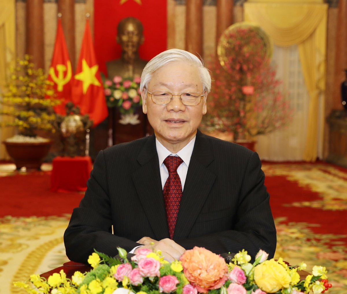 Tổng Bí thư, Chủ tịch nước Nguyễn Phú Trọng có Thư gửi các cháu thiếu niên, nhi đồng trên cả nước dịp Tết Trung thu. (Ảnh: TTXVN)