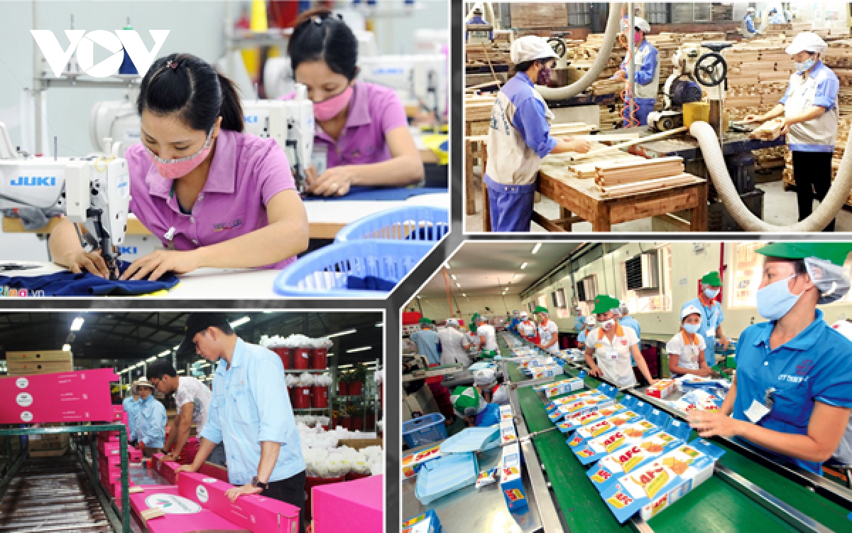 Việt Nam đang tích cực tham gia sâu vào chuỗi cung ứng toàn cầu. (Ảnh minh họa)