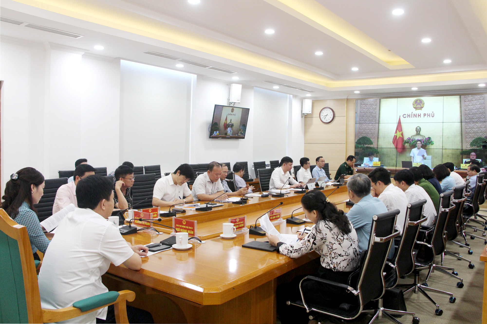 Đầu cầu Quảng Ninh tham dự hội nghị trực tuyến