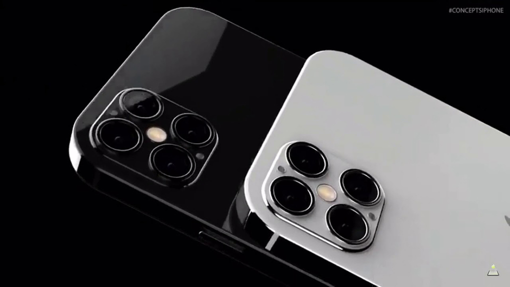 Thông số camera giữa iPhone 12 Pro và iPhone 12 Pro Max sẽ có khác biệt lớn. Ảnh: Concept iPhone.
