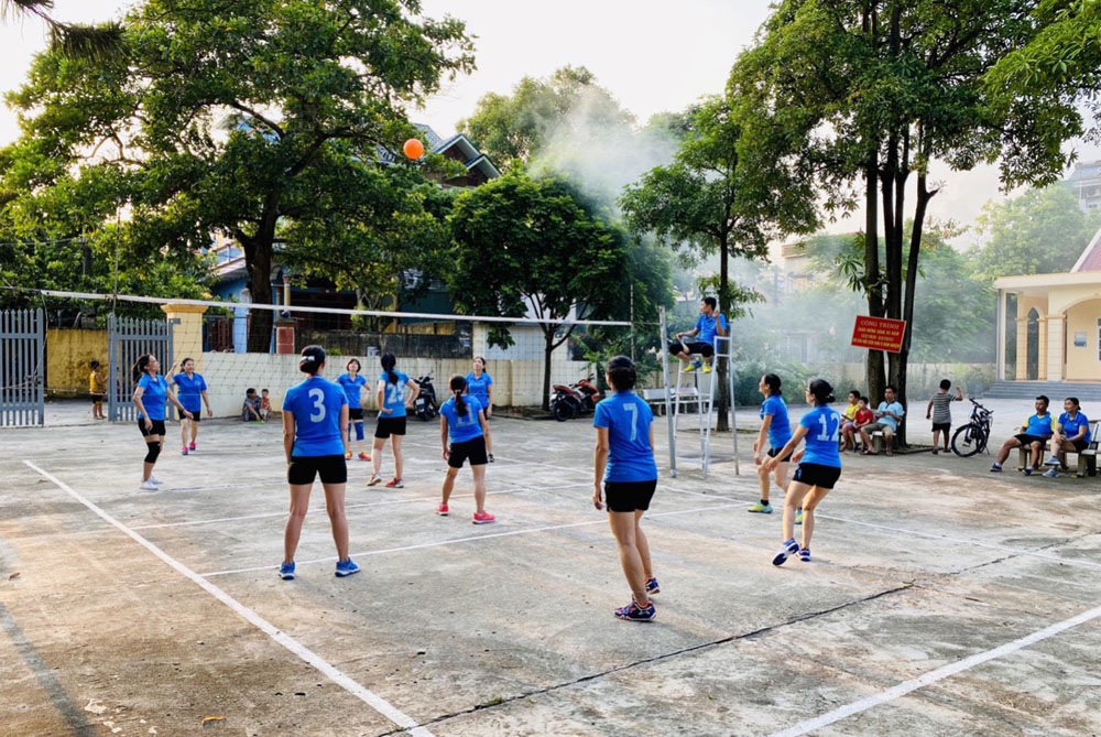Phong trào thể dục thể thao tại phường Thanh Sơn diễn ra sôi nổi, góp phần nâng cao đời sống tinh thần cho nhân dân.