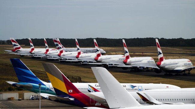 Nhiều hãng hàng không vốn đã gặp khó khăn trước khi đại dịch ập đến. (Ảnh minh họa: | Bloomberg)