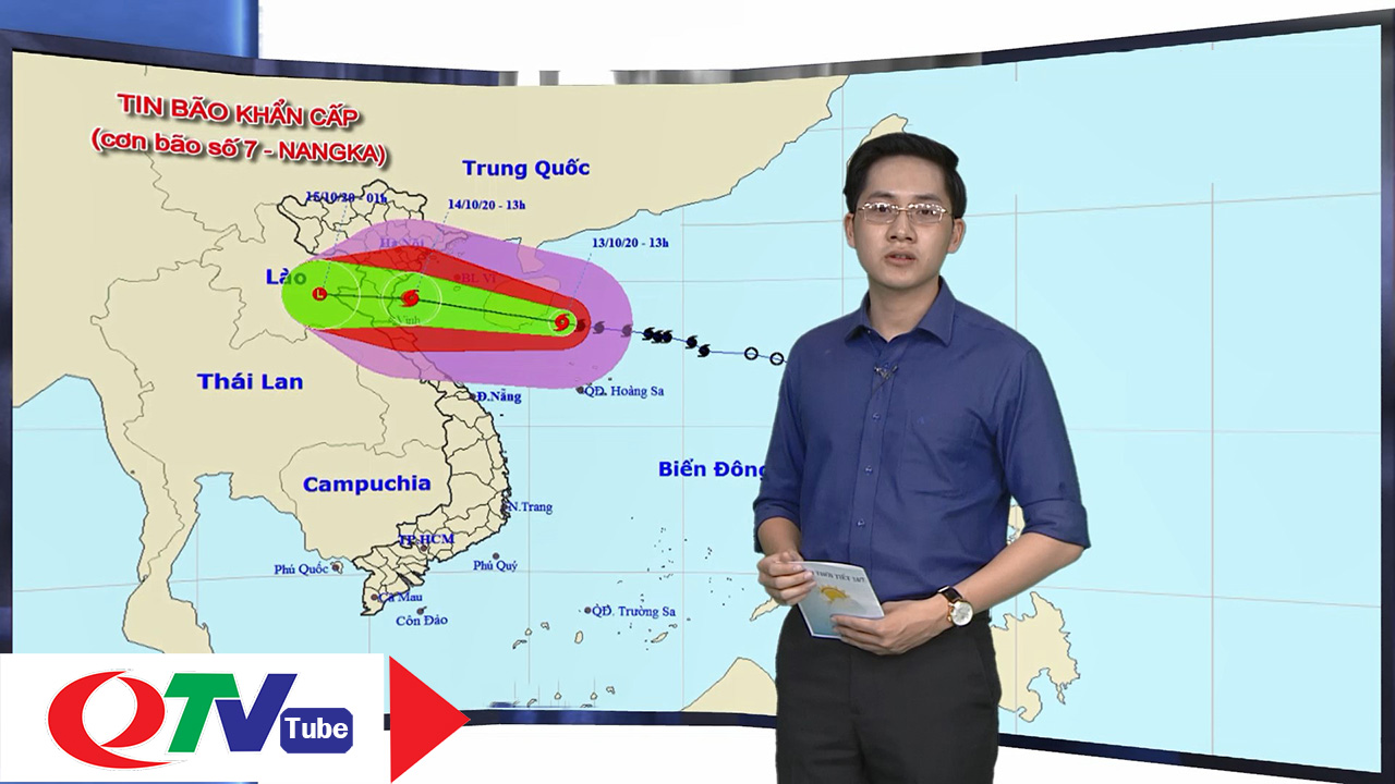 Bản tin dự báo thời tiết đêm 13/10, ngày 14/10/2020