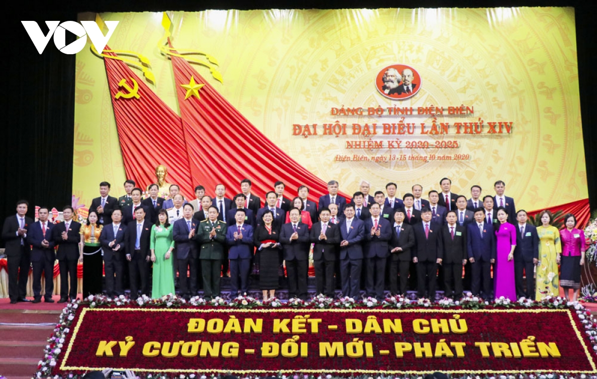 Ban Chấp hành Đảng bộ tỉnh Điện Biên khóa XIV, nhiệm kỳ 2020 – 2025 ra mắt đại hội