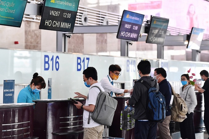 Với chính sách mới, du khách có chuyến bay đi và đến Côn Đảo chỉ cần làm thủ tục bay một lần tại sân bay xuất phát. Ảnh: VNA