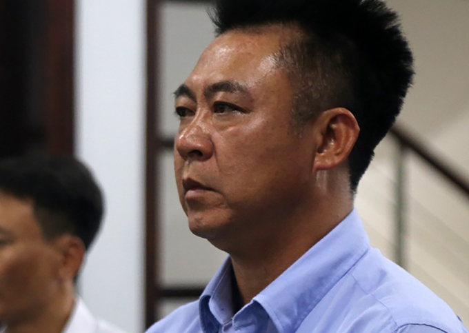 Đinh Tiến Sử bị TAND TP Nha Trang đưa ra xét xử hồi tháng 9/2019. Ảnh: Xuân Ngọc.