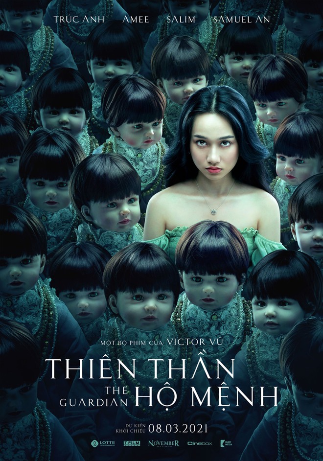 Teaser poster hé lộ hình ảnh Trúc Anh với biểu cảm kỳ lạ giữa dàn búp bê ma quái