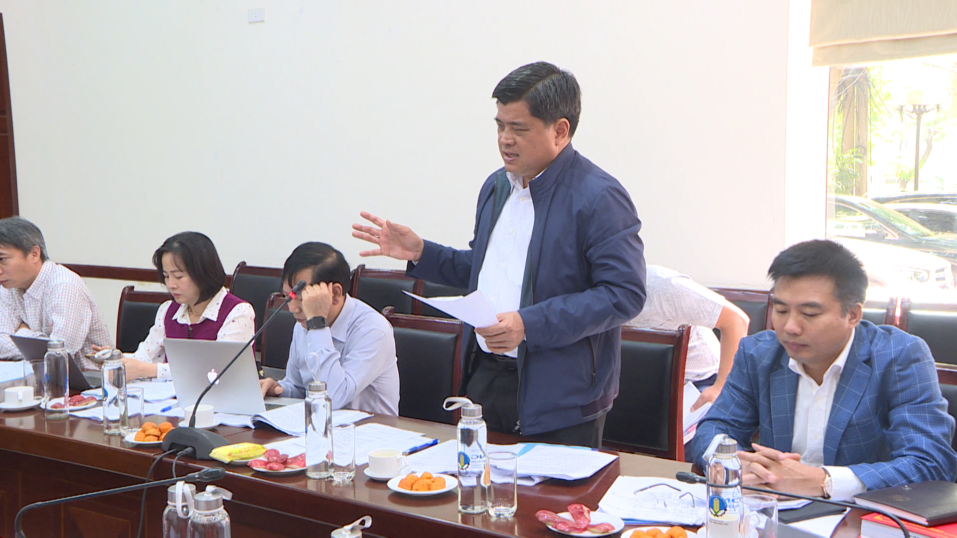 Đồng chí Trần Thanh Nam, Thứ trưởng Bộ NN&PTNT, Chủ tịch Hội đồng thẩm định kết luận cuộc họp.
