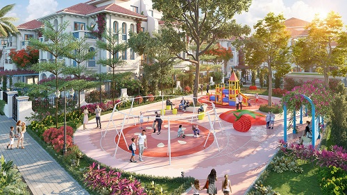 Sun Grand City Feria sở hữu hệ thống 6 công viên với đa dạng tiện ích.