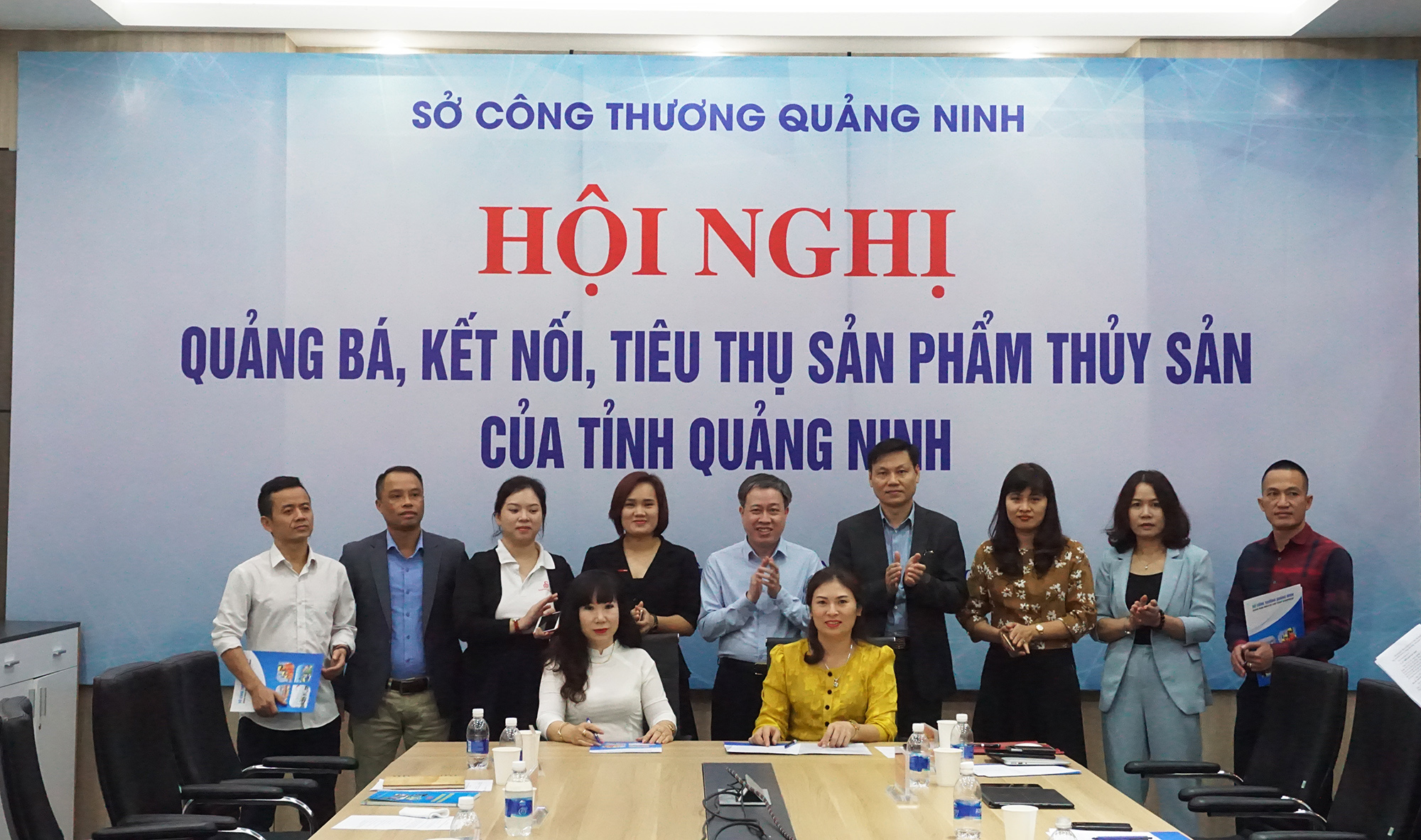 Các đơn vị sản xuất, kinh doanh thủy sản Quảng Ninh ký biên bản ghi nhớ với đơn vị tiêu thụ nhằm hỗ trợ tiêu thụ sản phẩm thủy sản an toàn.