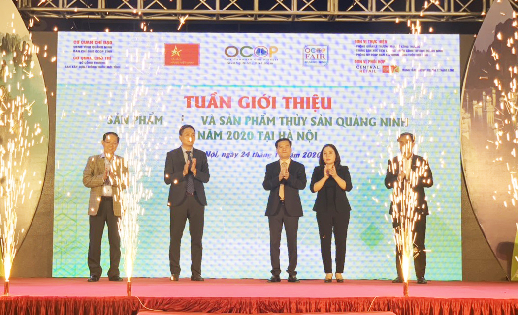 Tuần giới thiệu sản phẩm OCOP và sản phẩm thủy sản Quảng Ninh năm 2020 được diễn ra tại Hà Nội vào cuối tháng 10/2020.