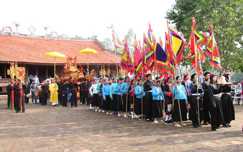 Lễ hội đình Lục Nà (huyện Bình Liêu) năm 2019.