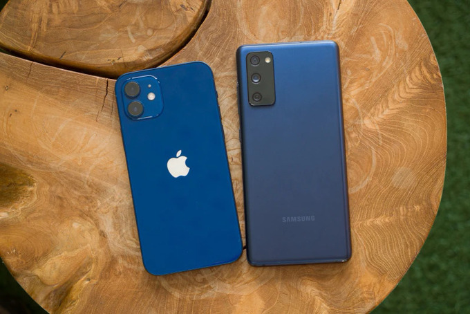 Apple xuống vị trí thứ hai tại thị trường smartphone Mỹ sau nhiều năm dẫn đầu. Ảnh: Phonearena.