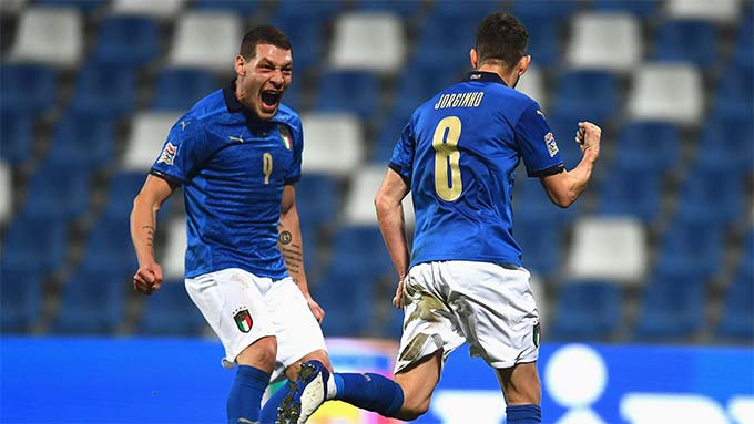 ĐT Italia đang có chuỗi 21 trận bất bại.
