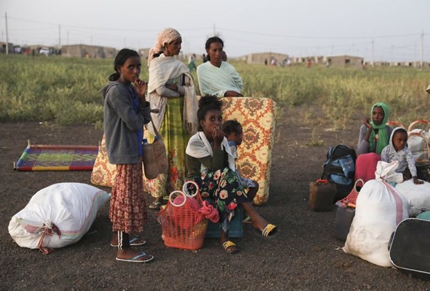Người tị nạn Ethiopia. (Nguồn: AP)