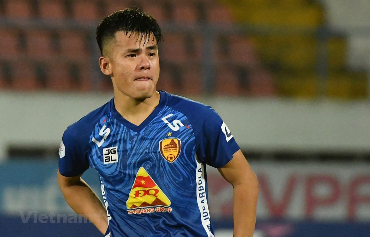  V-League 2021 có 1,5 suất xuống hạng. (Ảnh: Hiển Nguyễn/Vietnam+)